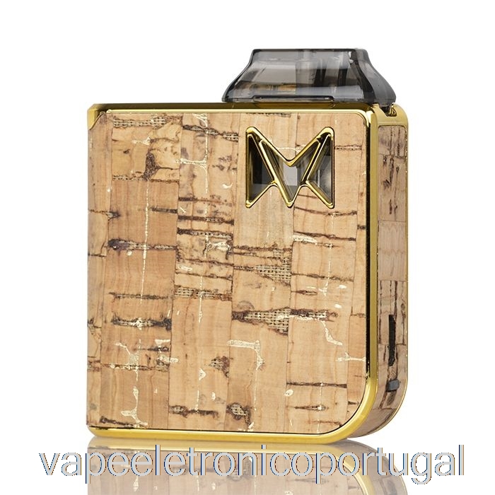 Vape Eletrônico Mi-pod Pro Starter Kit Edição Limitada Em Cortiça - Ouro
